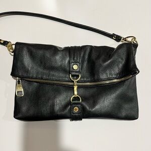 Convertible Crossbody Clutch Black